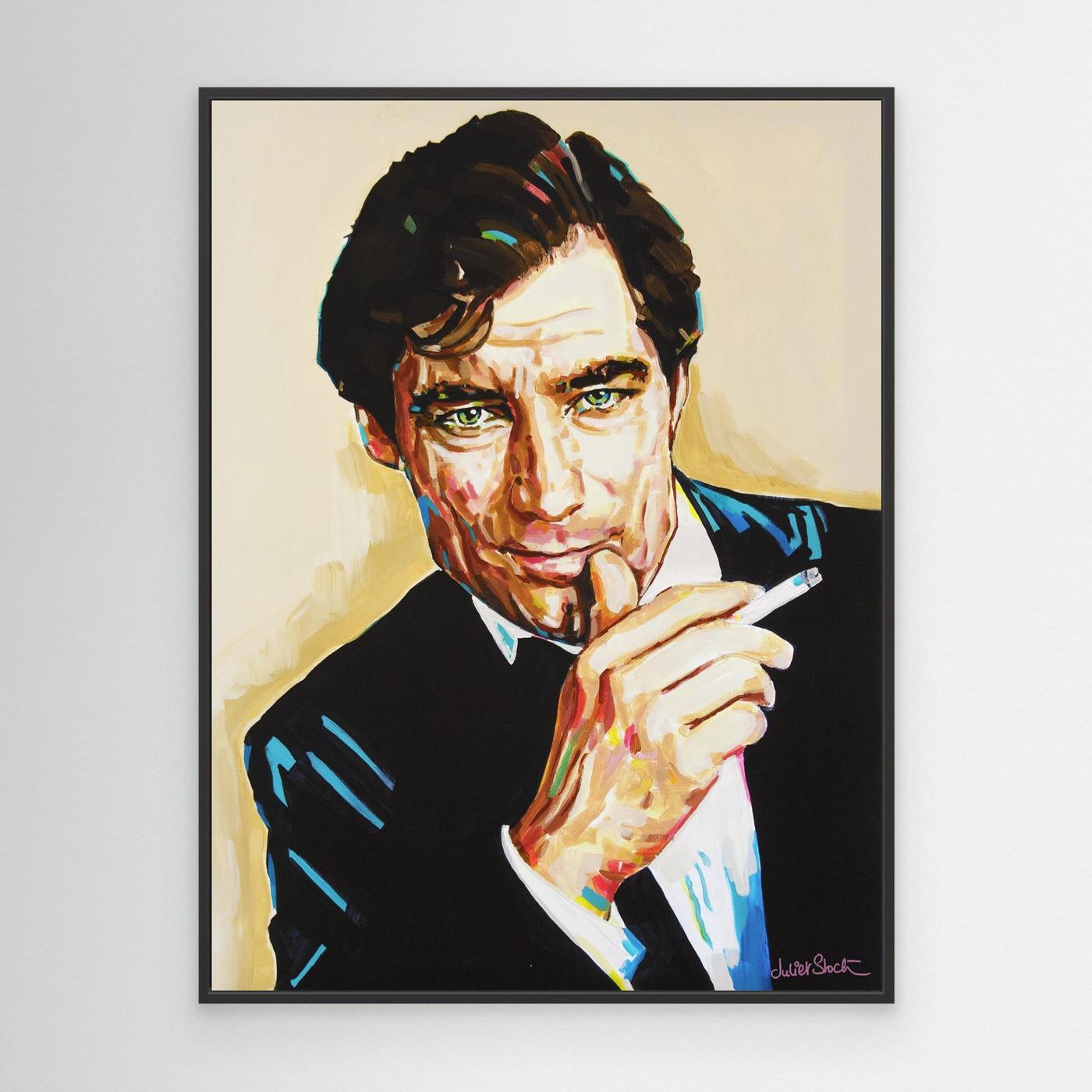 Timothy Dalton - Print on Fine Art Canvas