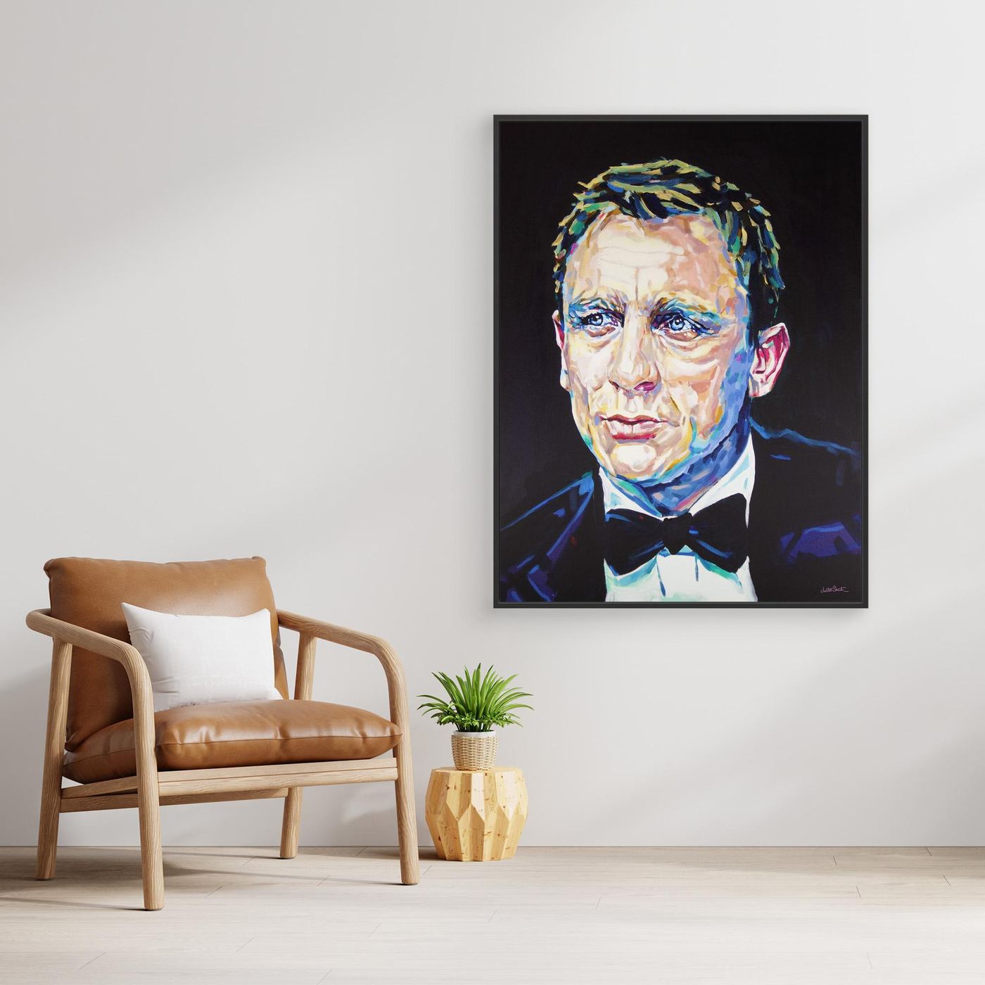 Daniel Craig - Print on Fine Art Canvas