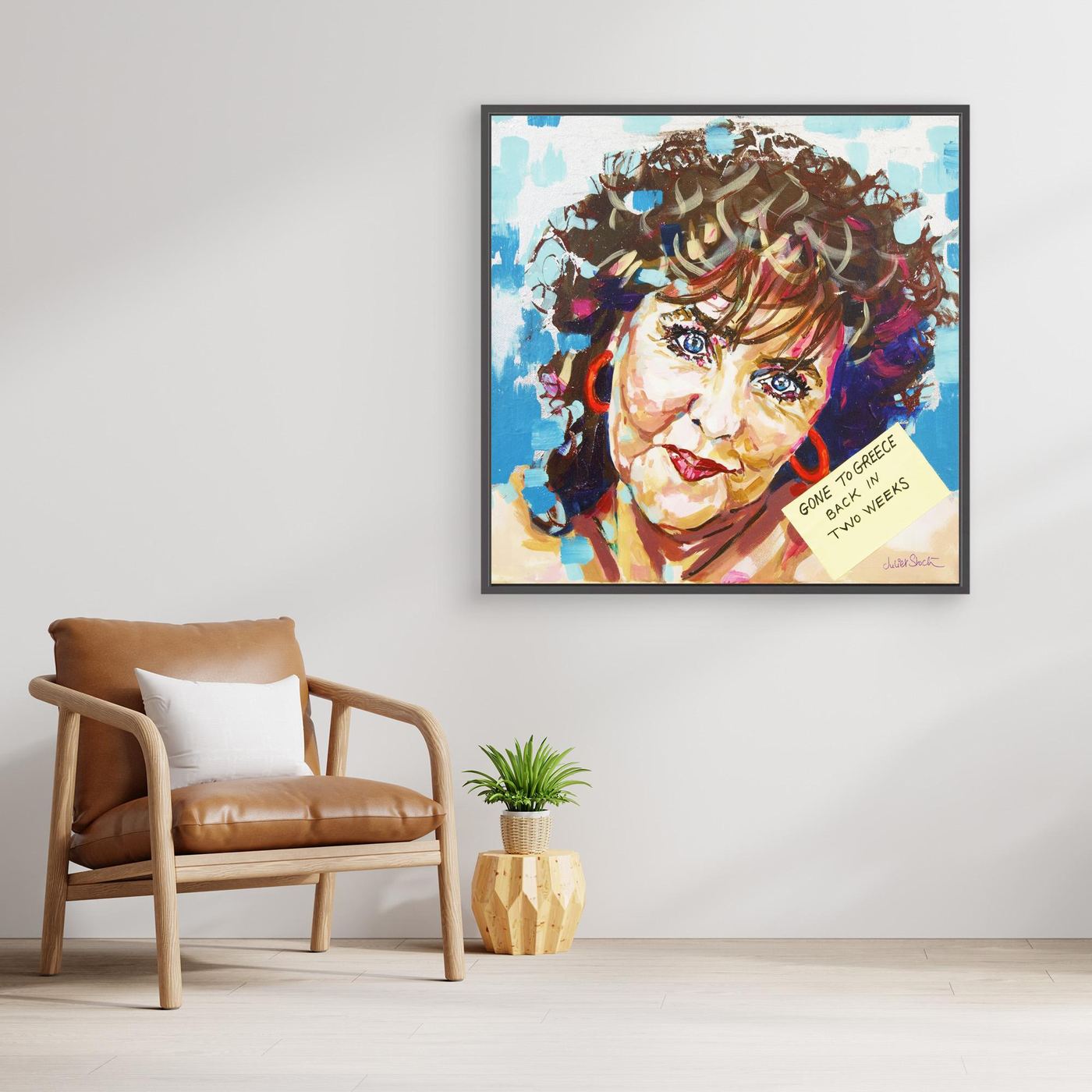 Shirley Valentine - Print on Fine Art Canvas