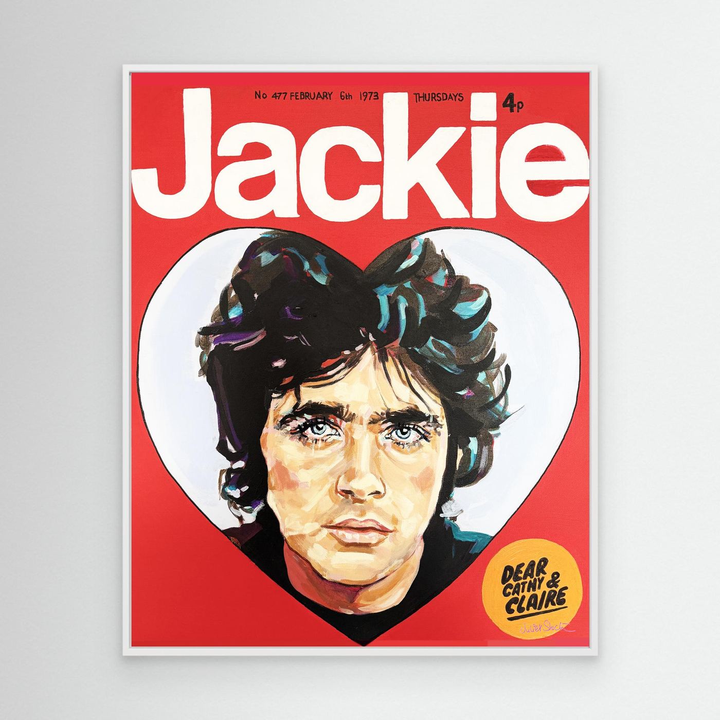 David Essex, Blue Jeans - Print on Fine Art Canvas - Copy