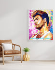 George Michael - Print On Fine Art Canvas