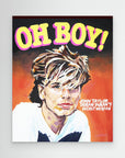 John Taylor, Oh Boy! - Print On Fine Art Canvas