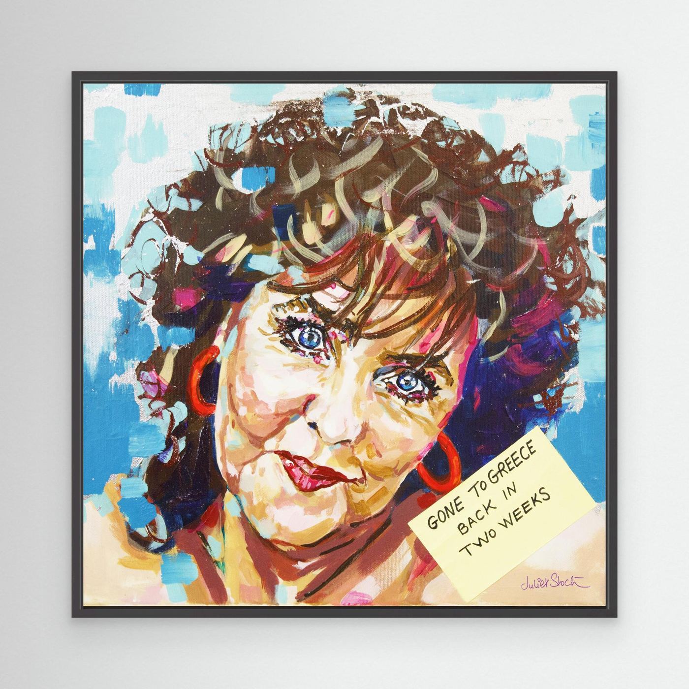 Shirley Valentine - Print on Fine Art Canvas