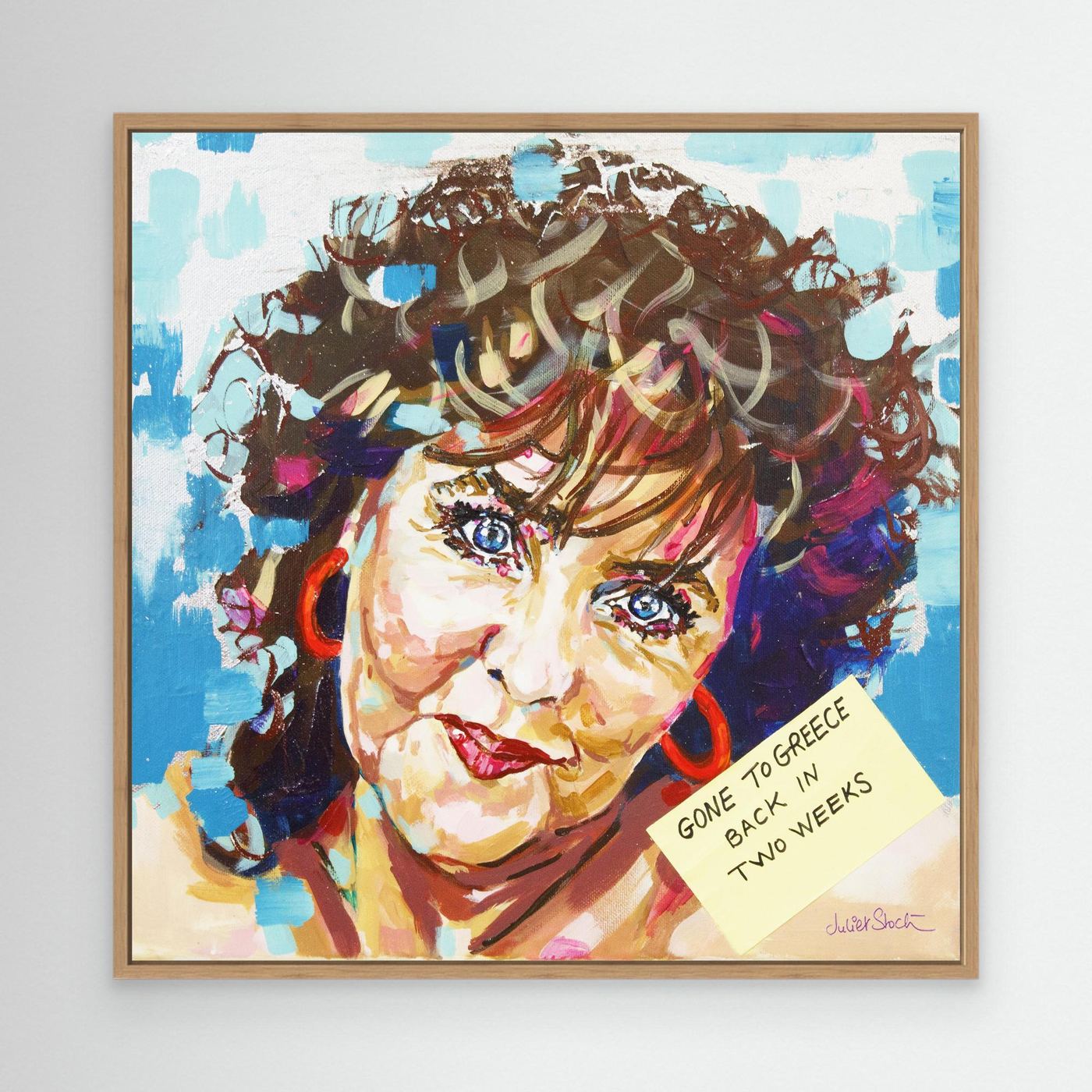 Shirley Valentine - Print on Fine Art Canvas