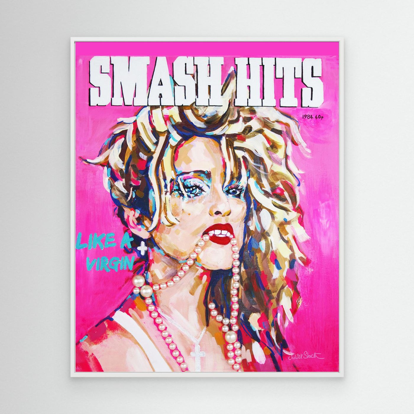 Madonna, Smash Hits - Print on Fine Art Canvas