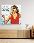 Tanya, Mamma Mia - Print On Fine Art Canvas