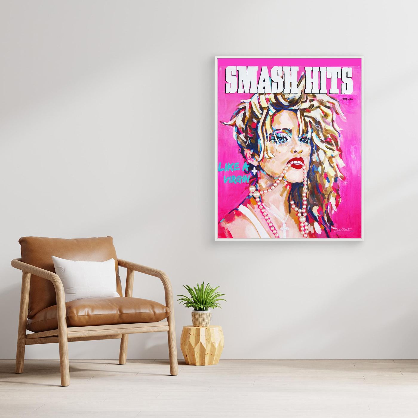 Madonna, Smash Hits - Print on Fine Art Canvas