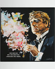 Michael Caine - Print on Fine Art Canvas