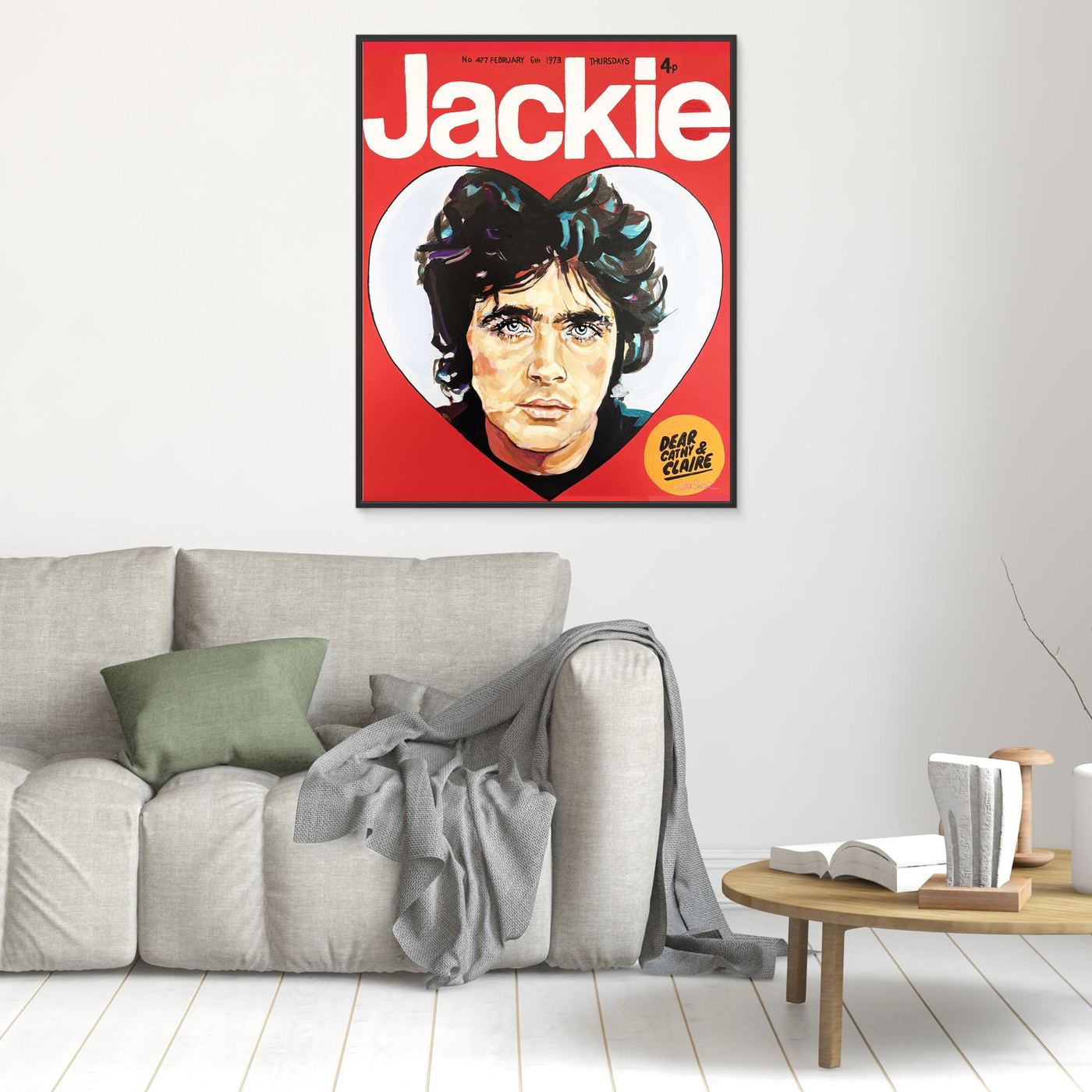 David Essex, Blue Jeans - Print on Fine Art Canvas - Copy