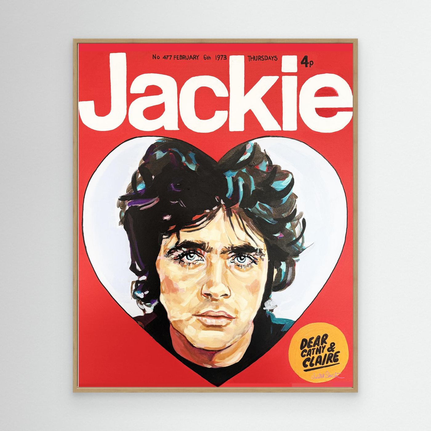 David Essex, Blue Jeans - Print on Fine Art Canvas - Copy
