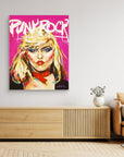 Debbie Harry, Punk Rock - Print On Fine Art Canvas