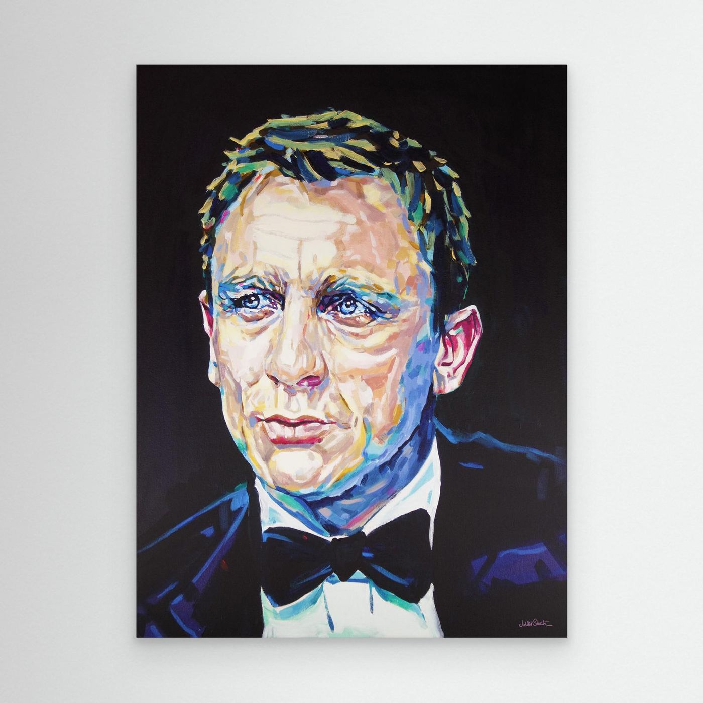 Daniel Craig - Print on Fine Art Canvas