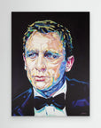 Daniel Craig - Print on Fine Art Canvas