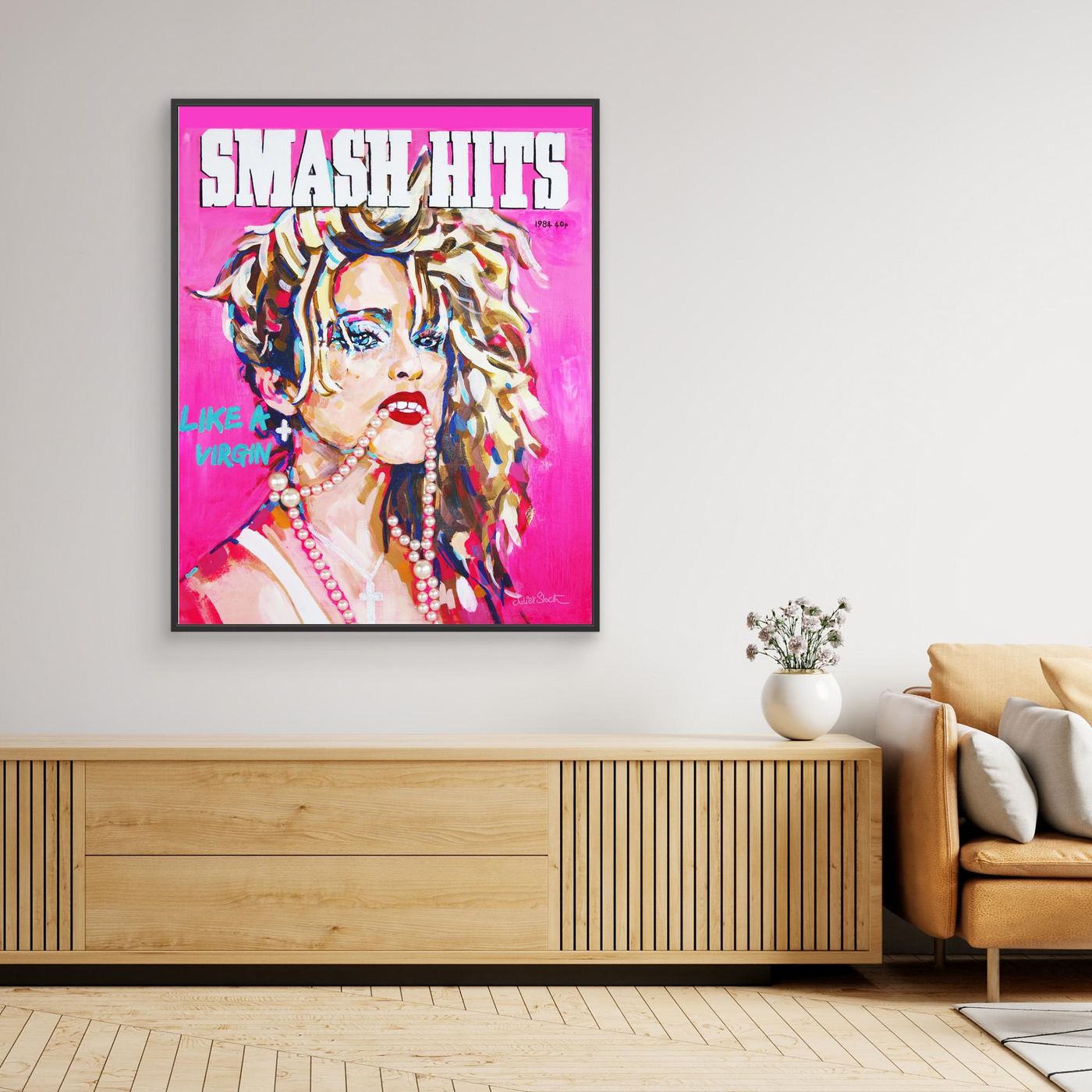 Madonna, Smash Hits - Print on Fine Art Canvas