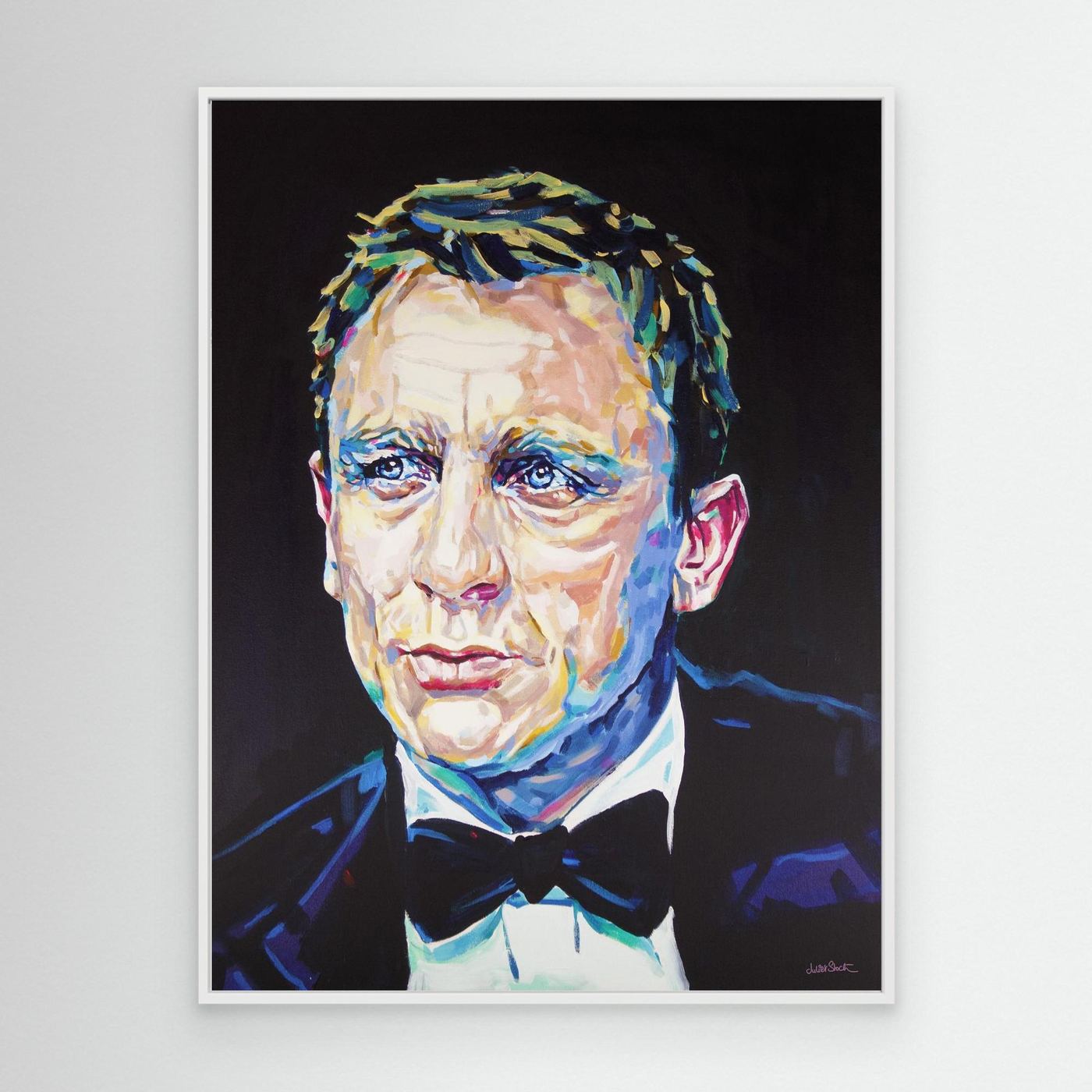 Daniel Craig - Print on Fine Art Canvas