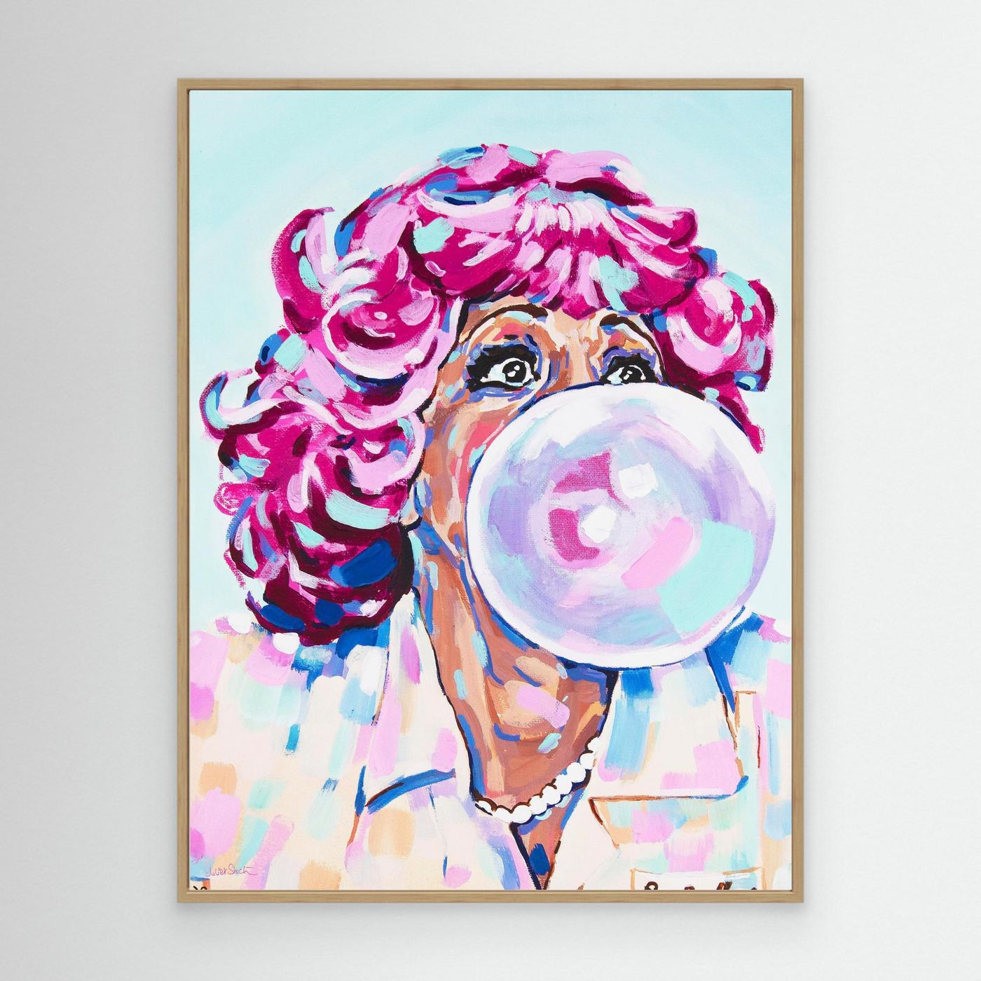 Frenchie - Print On Fine Art Canvas