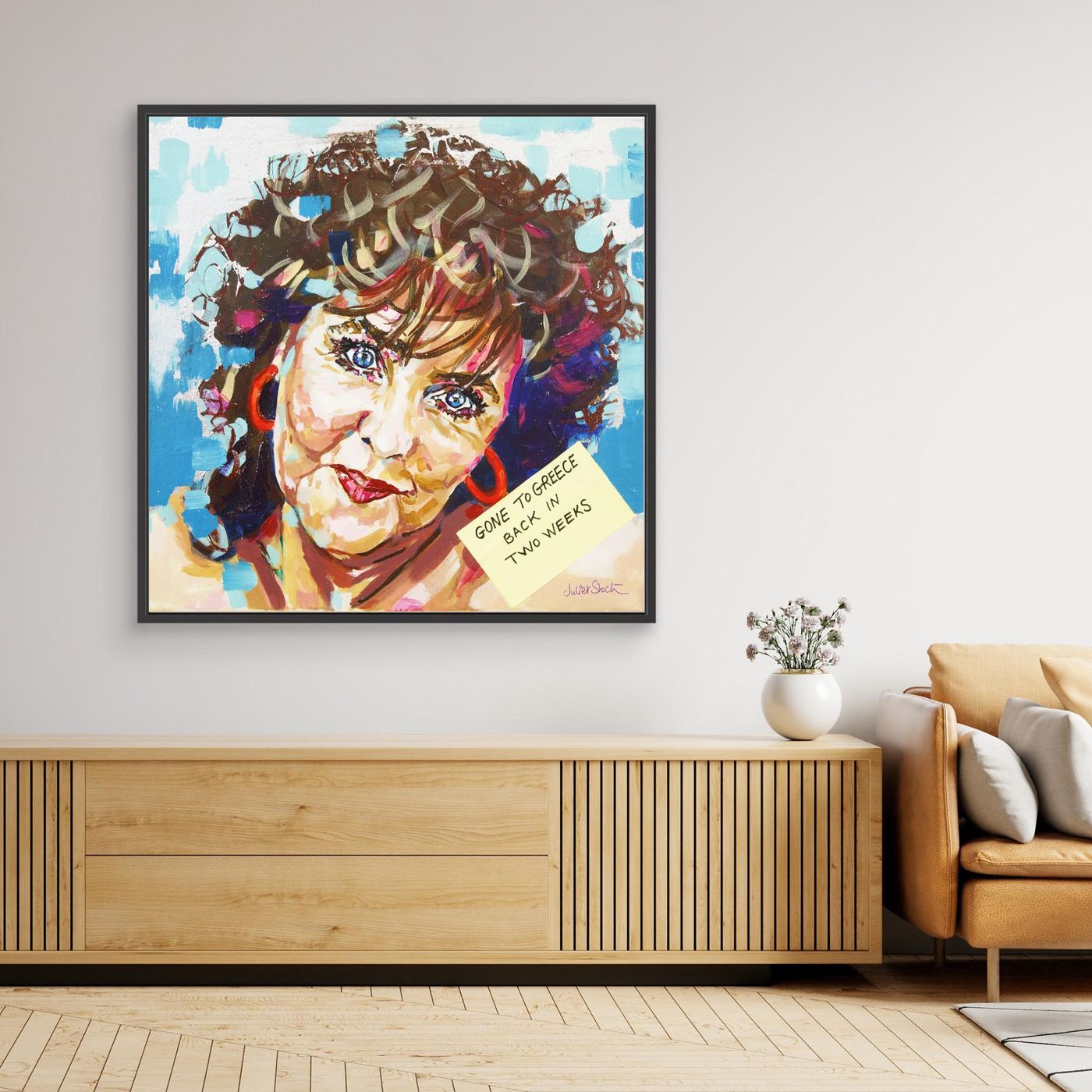 Shirley Valentine - Print on Fine Art Canvas
