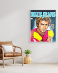 George Michael, Blue Jeans - Print on Fine Art Canvas