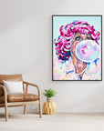Frenchie - Print On Fine Art Canvas