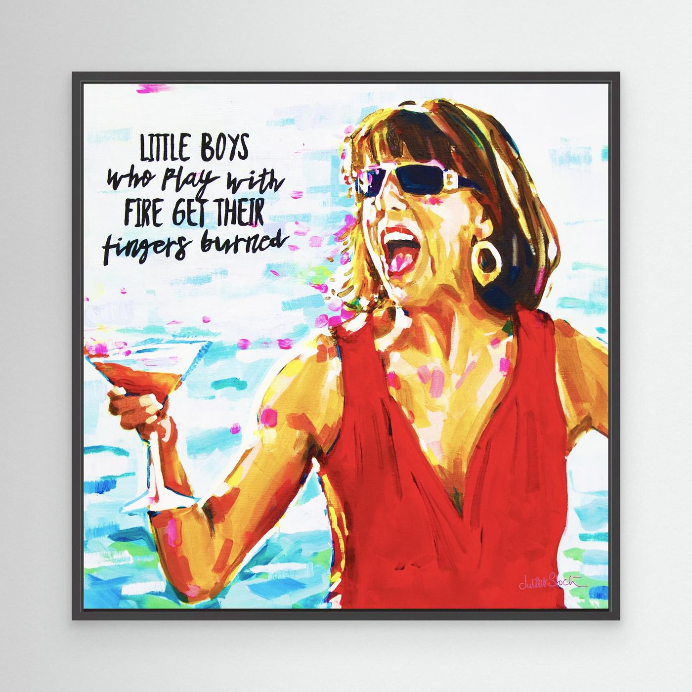 Tanya, Mamma Mia - Print On Fine Art Canvas