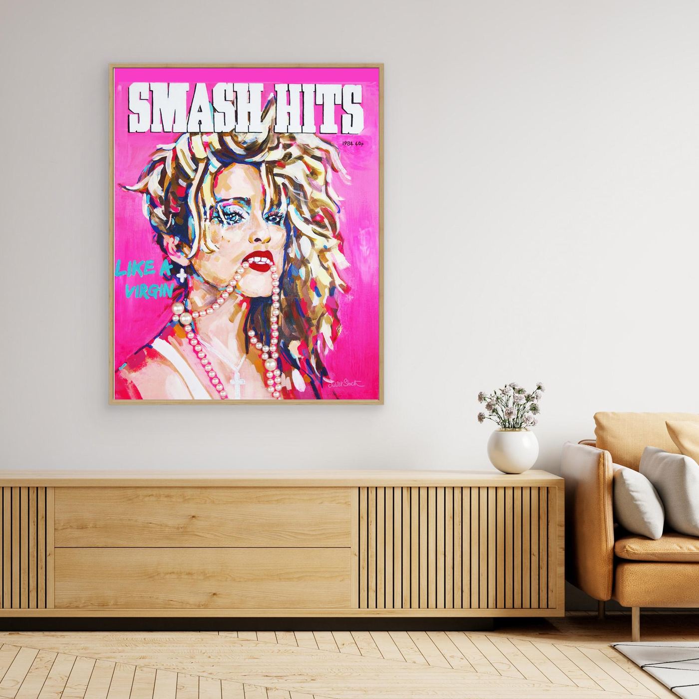 Madonna, Smash Hits - Print on Fine Art Canvas