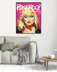 Debbie Harry, Punk Rock - Print On Fine Art Canvas