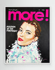 Kate Moss, More! - Print on Fine Art Canvas