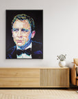 Daniel Craig - Print on Fine Art Canvas