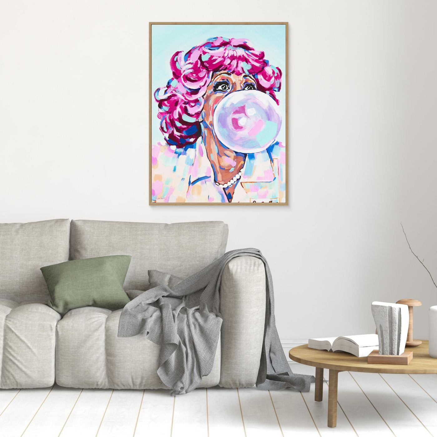 Frenchie - Print On Fine Art Canvas