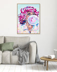 Frenchie - Print On Fine Art Canvas