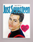 Nathan Moore, Just Seventeen - Print On Fine Art Canvas