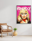 Debbie Harry, Punk Rock - Print On Fine Art Canvas