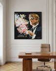 Michael Caine - Print on Fine Art Canvas