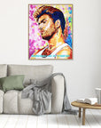 George Michael - Print On Fine Art Canvas