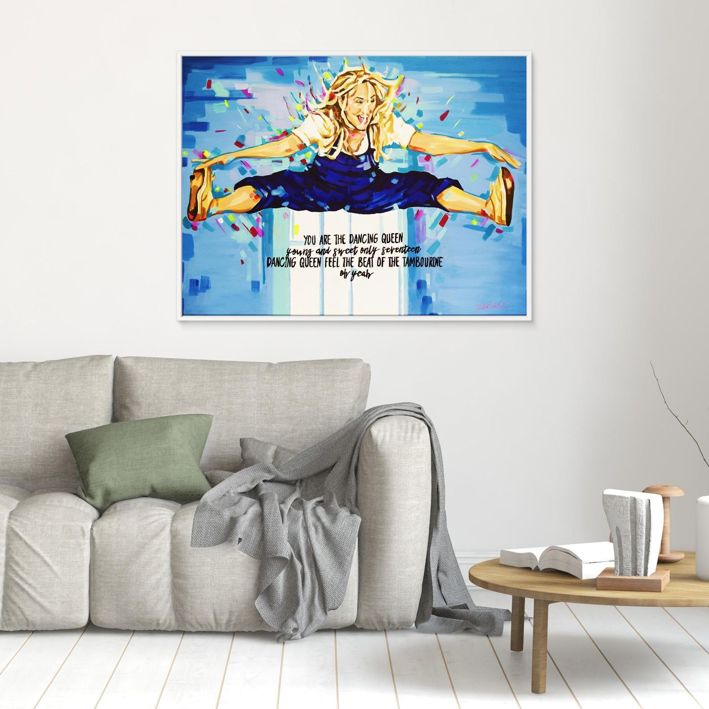 Donna, Mamma Mia - Print On Fine Art Canvas