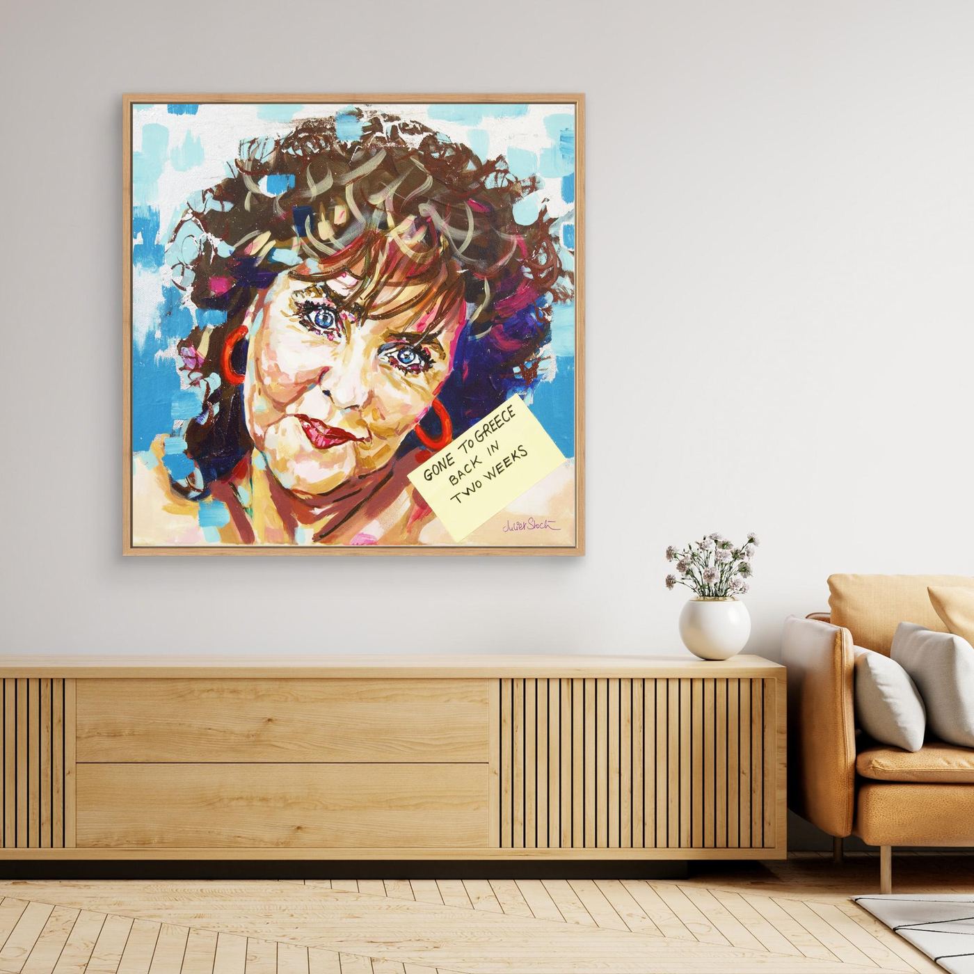 Shirley Valentine - Print on Fine Art Canvas