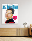 Nathan Moore, Just Seventeen - Print On Fine Art Canvas