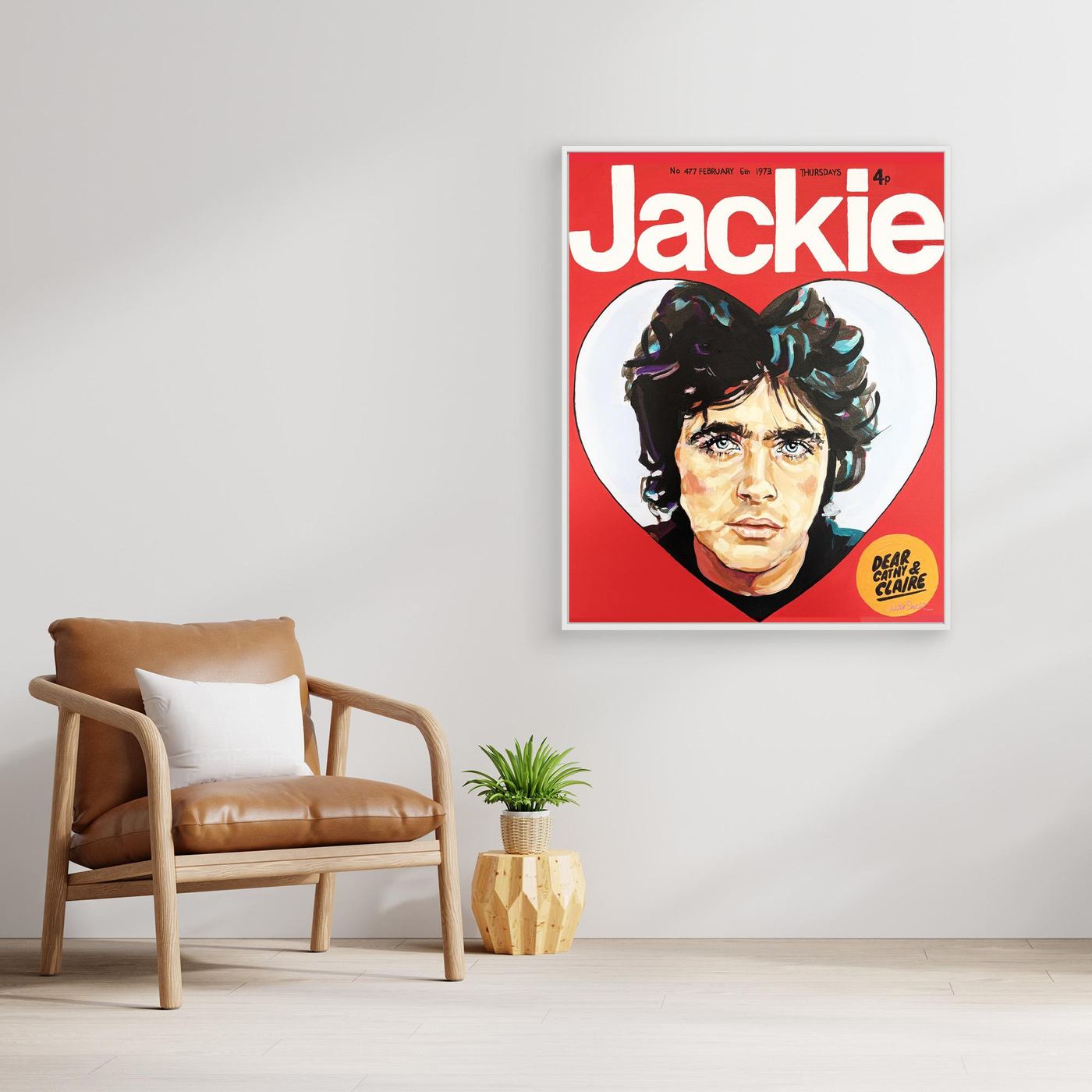 David Essex, Blue Jeans - Print on Fine Art Canvas - Copy