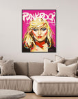 Debbie Harry, Punk Rock - Print On Fine Art Canvas
