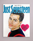 Nathan Moore, Just Seventeen - Print On Fine Art Canvas