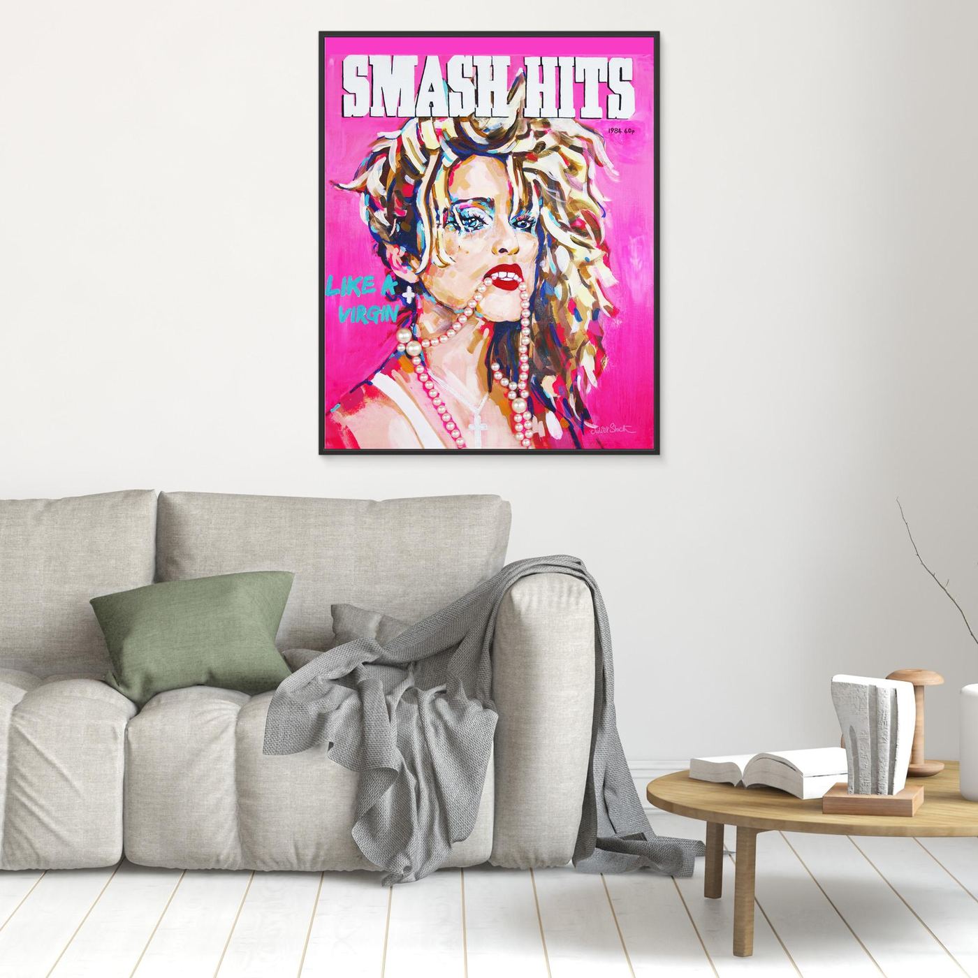 Madonna, Smash Hits - Print on Fine Art Canvas