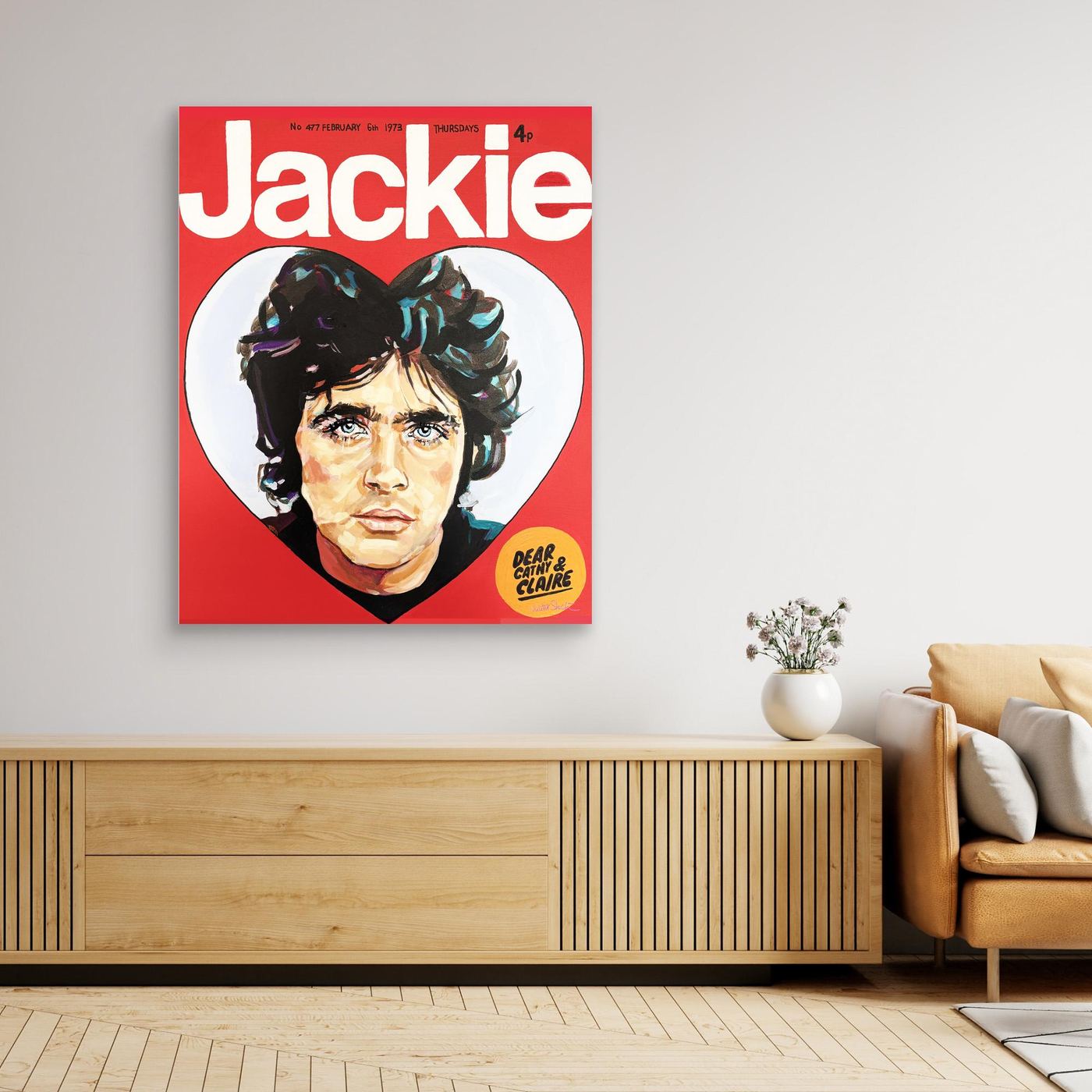David Essex, Blue Jeans - Print on Fine Art Canvas - Copy