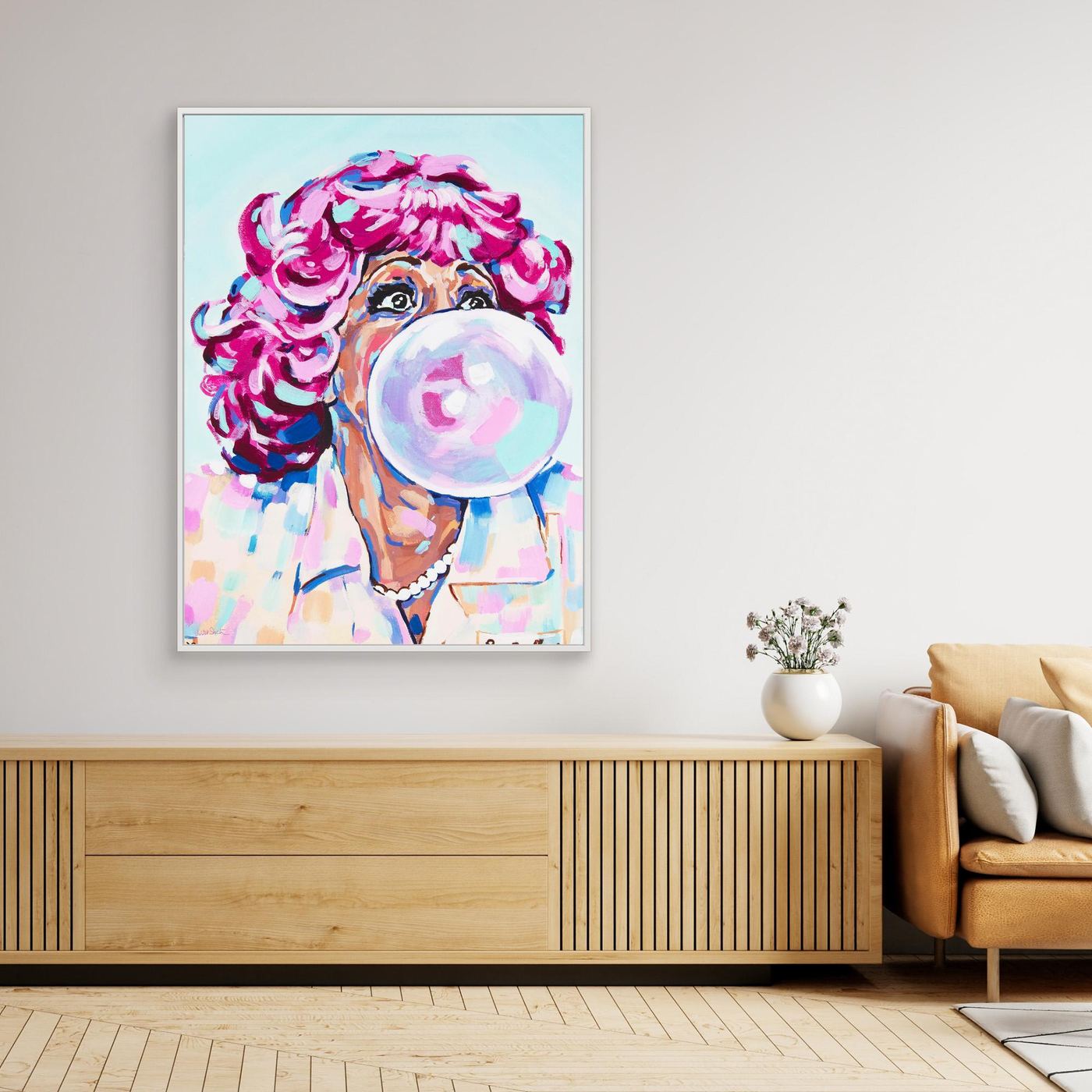Frenchie - Print On Fine Art Canvas