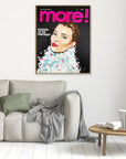 Kate Moss, More! - Print on Fine Art Canvas