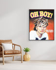John Taylor, Oh Boy! - Print On Fine Art Canvas