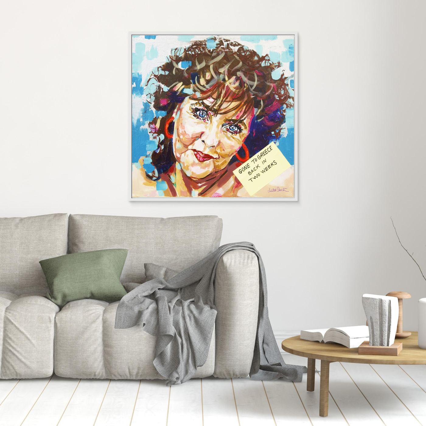 Shirley Valentine - Print on Fine Art Canvas