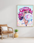 Frenchie - Print On Fine Art Canvas