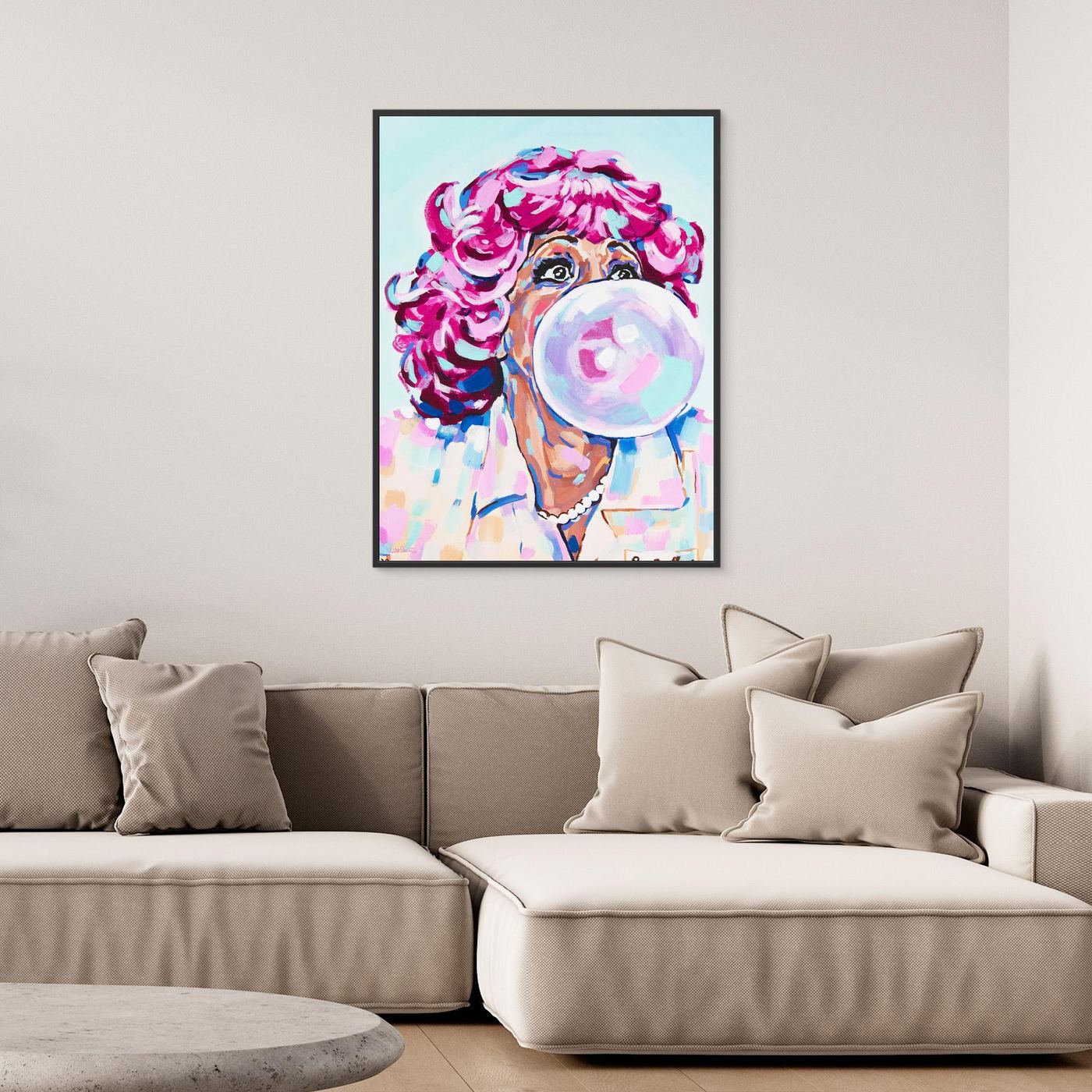 Frenchie - Print On Fine Art Canvas