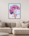 Frenchie - Print On Fine Art Canvas