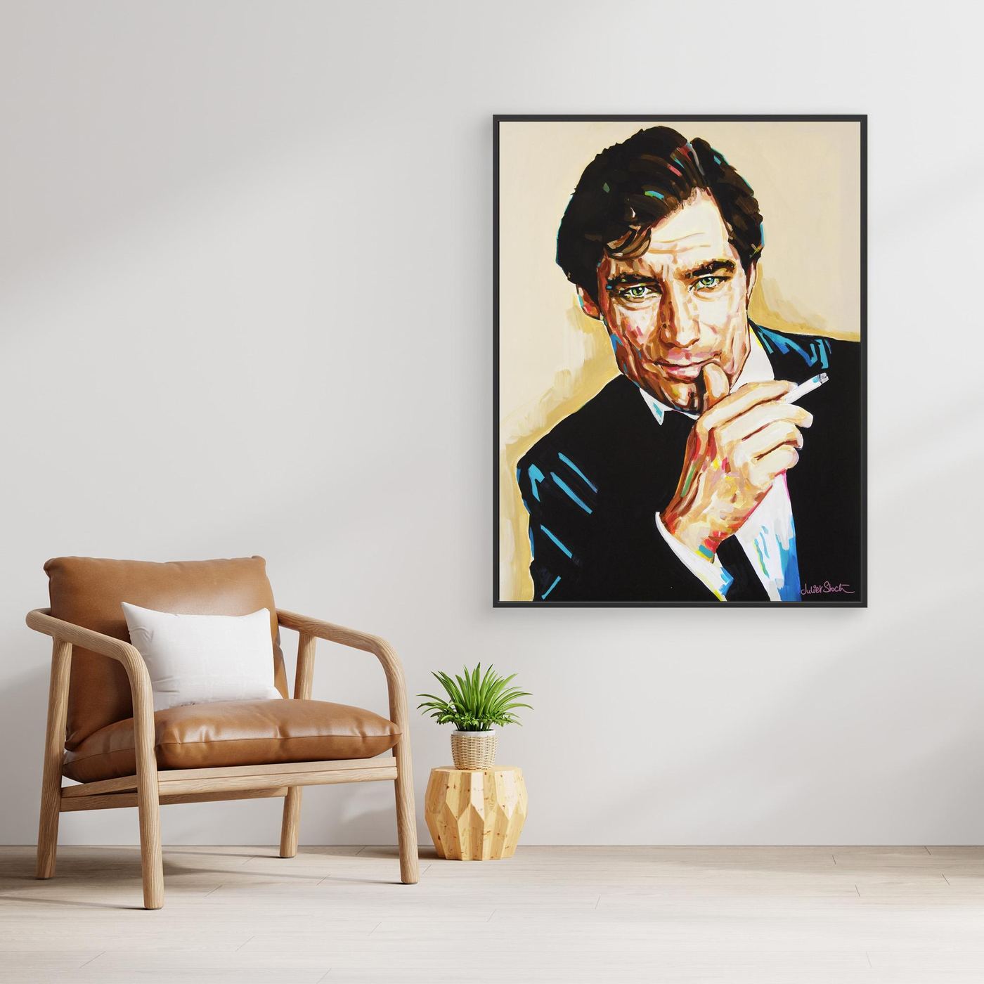 Timothy Dalton - Print on Fine Art Canvas